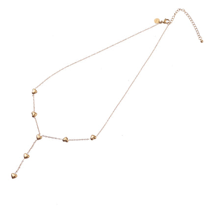 Day & Eve by Go Dutch Label Hearts On The Chain Necklace