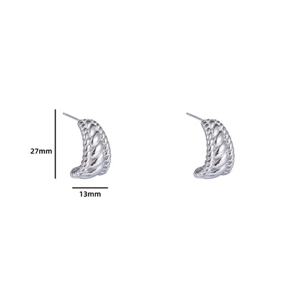 Day & Eve by Go Dutch Label Inlay Chain Earrings