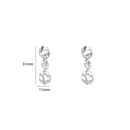 Day & Eve by Go Dutch Label Long Round Studs