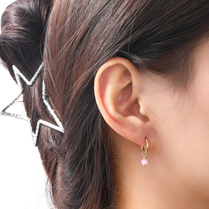 Day & Eve by Go Dutch Label One Bead Hoops