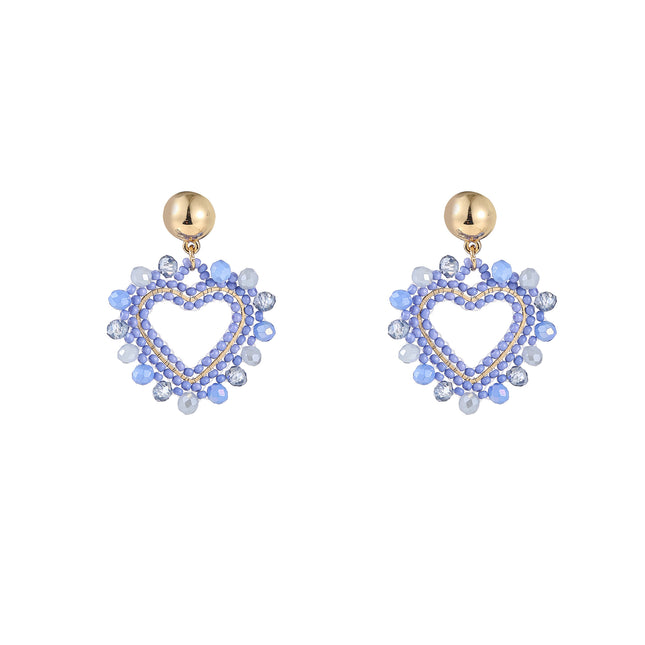 Day & Eve by Go Dutch Label Romantic Heart Earrings