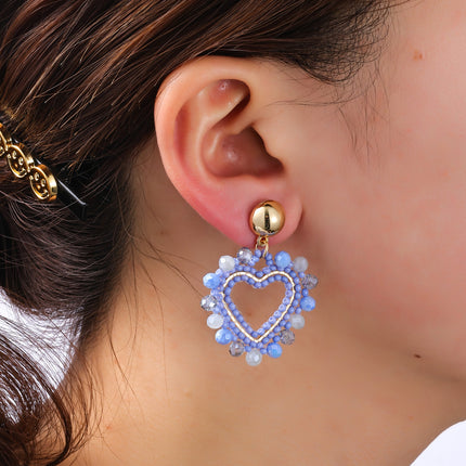 Day & Eve by Go Dutch Label Romantic Heart Earrings