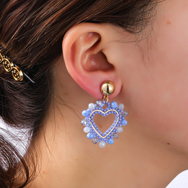 Day & Eve by Go Dutch Label Romantic Heart Earrings