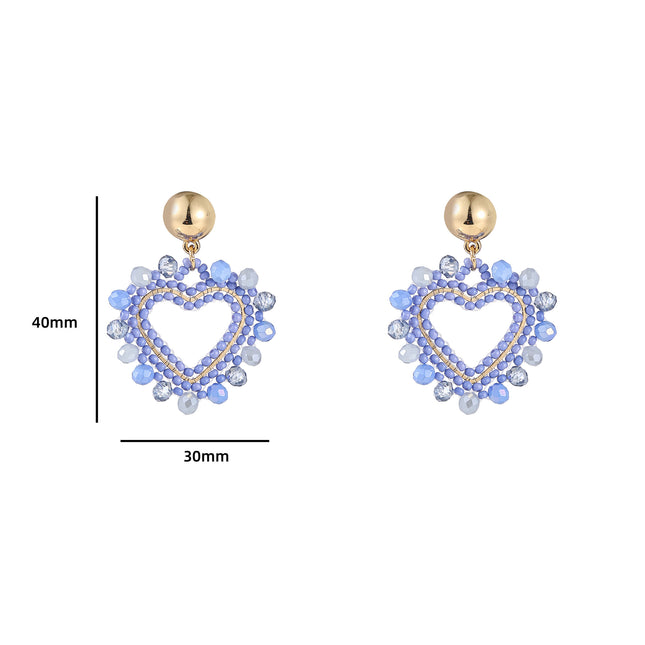 Day & Eve by Go Dutch Label Romantic Heart Earrings