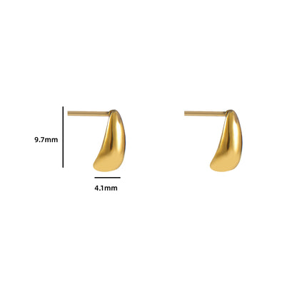 Day & Eve by Go Dutch Label Small Drop Studs