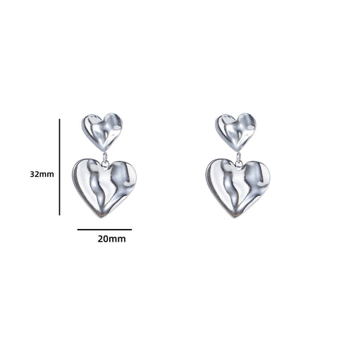 Day & Eve by Go Dutch Label Small Hammered Hearts