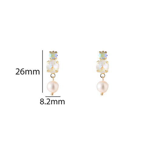 Day & Eve by Go Dutch Label Small Stone Dangles