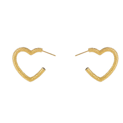 Day & Eve by Go Dutch Label Spotted Heart Earring