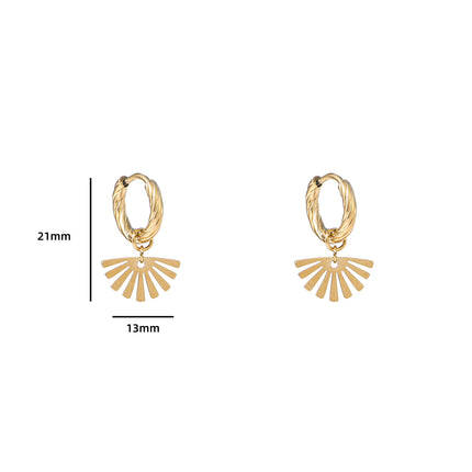 Day & Eve by Go Dutch Label Sunset Hoops