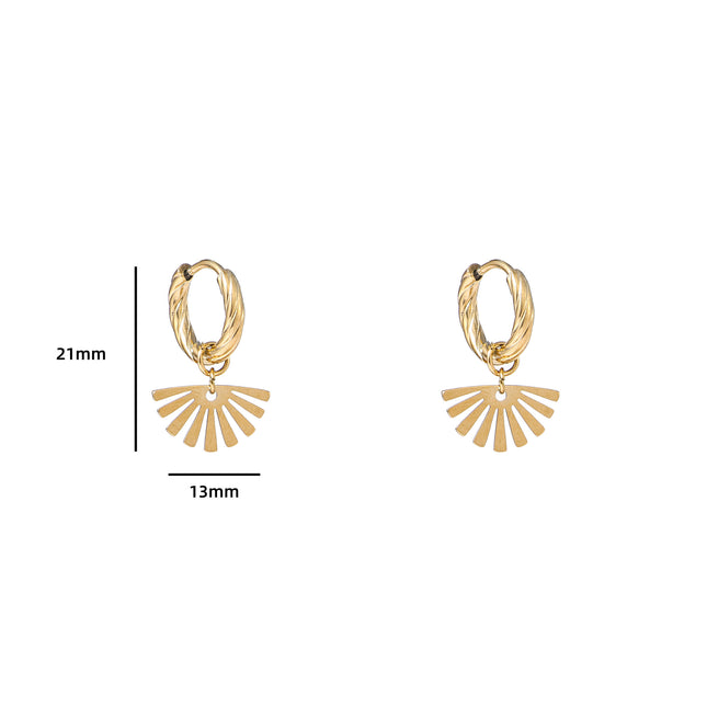 Day & Eve by Go Dutch Label Sunset Hoops