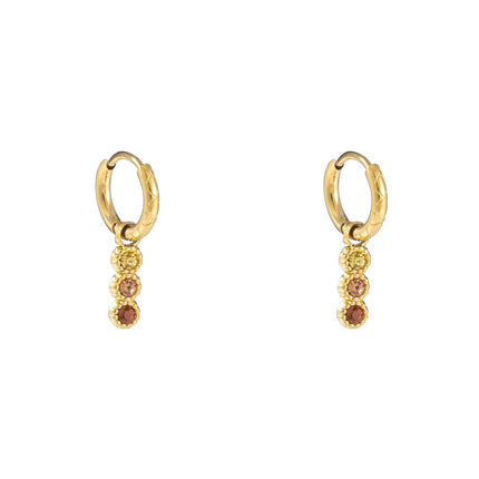 Day & Eve by Go Dutch Label Tree in a Row Earrings