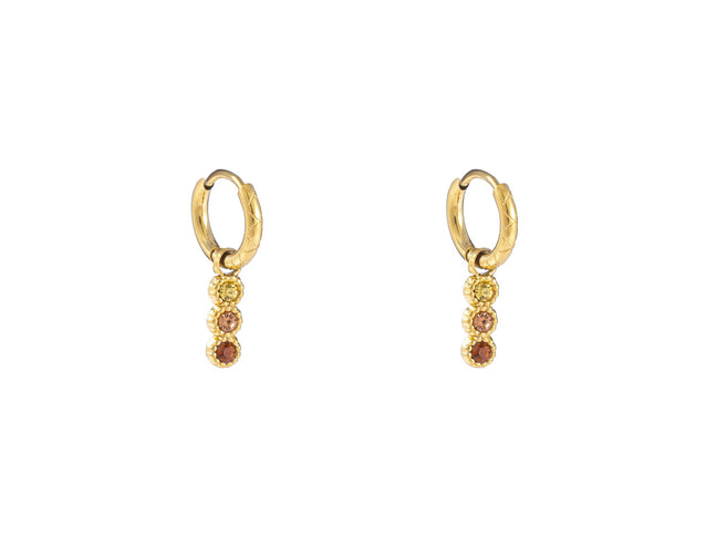 Day & Eve by Go Dutch Label Tree in a Row Earrings