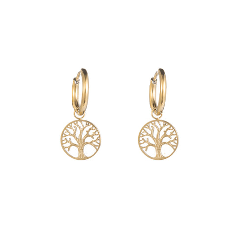 Day & Eve by Go Dutch Label Tree of Life Earrings
