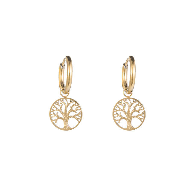 Day & Eve by Go Dutch Label Tree of Life Earrings