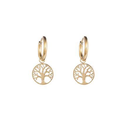 Day & Eve by Go Dutch Label Tree of Life Earrings