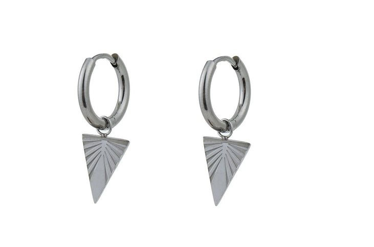 Day & Eve by Go Dutch Label Triangle Hoops