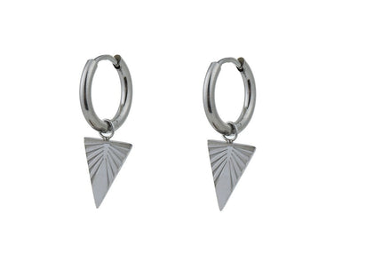 Day & Eve by Go Dutch Label Triangle Hoops