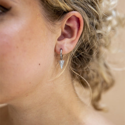 Day & Eve by Go Dutch Label Triangle Hoops