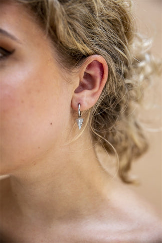 Day & Eve by Go Dutch Label Triangle Hoops