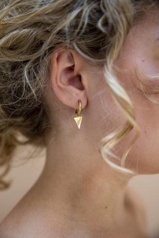 Day & Eve by Go Dutch Label Triangle Hoops