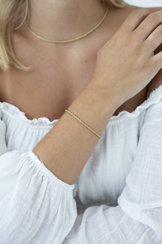 Day & Eve by Go Dutch Label Twisted Bracelet