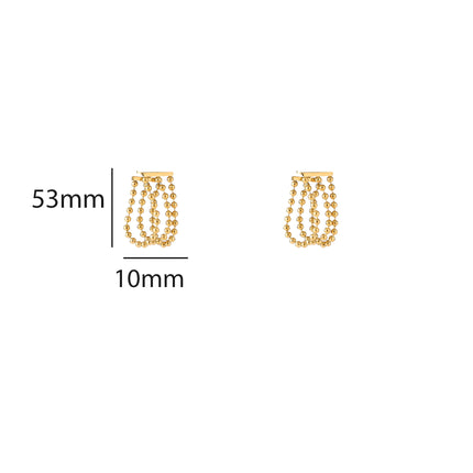 Day & Eve by Go Dutch Label Under Ear Studs
