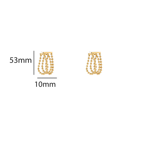 Day & Eve by Go Dutch Label Under Ear Studs