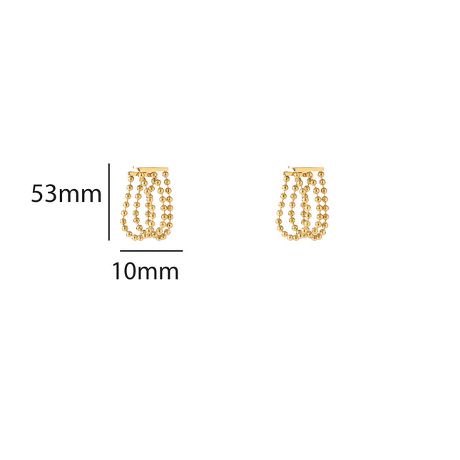 Day & Eve by Go Dutch Label Under Ear Studs