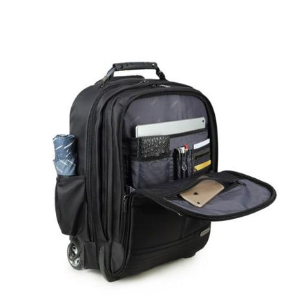 Decent B-To-Work Laptop Backpack Wheeled Black