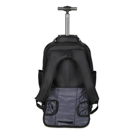 Decent B-To-Work Laptop Backpack Wheeled Black
