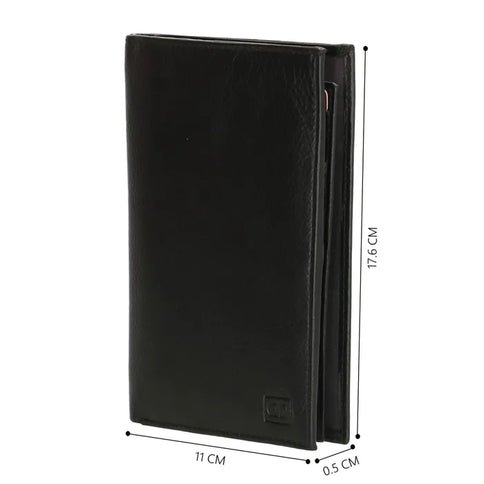 Double_D Dali Leren Etui voor Paspoort Autopapieren en Pasjes RFID