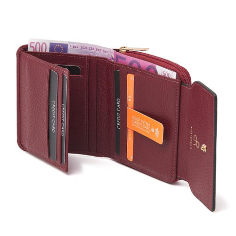 dR Amsterdam Damesportemonnee-Mint serie RFID