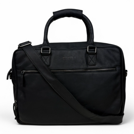 DSTRCT Preston Park 2 Vaks Laptoptas 17 inch