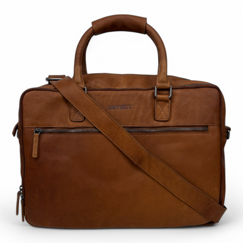 DSTRCT Preston Park 2 Vaks Laptoptas 17 inch