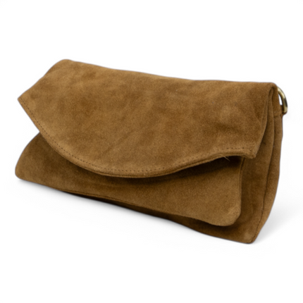 DSTRCT Schoudertas 2 vaks Met Overslag Suède