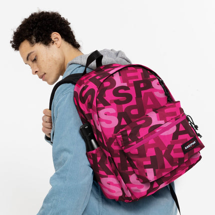 Eastpak Office Zippl'r met Laptopvak Letter Pink