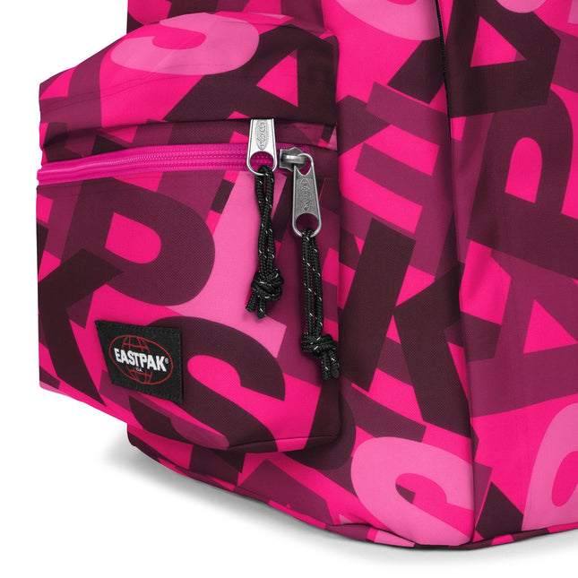 Eastpak Office Zippl'r met Laptopvak Letter Pink