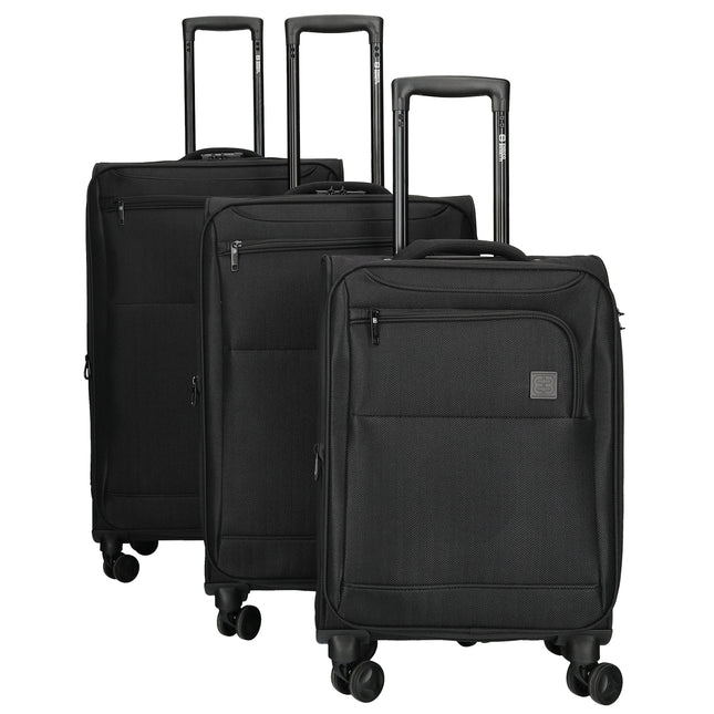 EB Zachte Kofferset Expandable Softcase Aanbieding