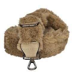 Enrico Benetti Schouderband Donker Cognac Pluche