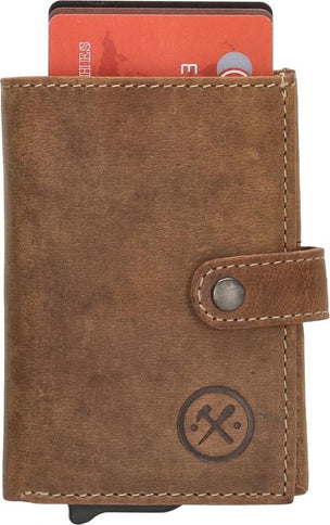 Hide & Stitches Leren Pasjeshouder Anti Skim - RFID Protected