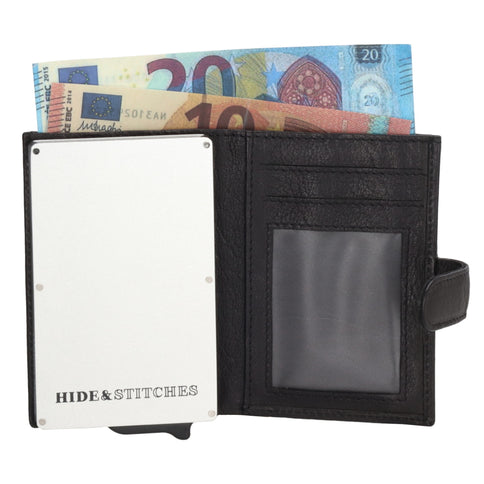 Hide & Stitches Leren Pasjeshouder Anti Skim - RFID Protected