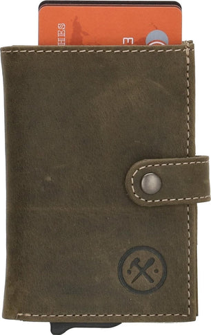 Hide & Stitches Leren Pasjeshouder Anti Skim - RFID Protected