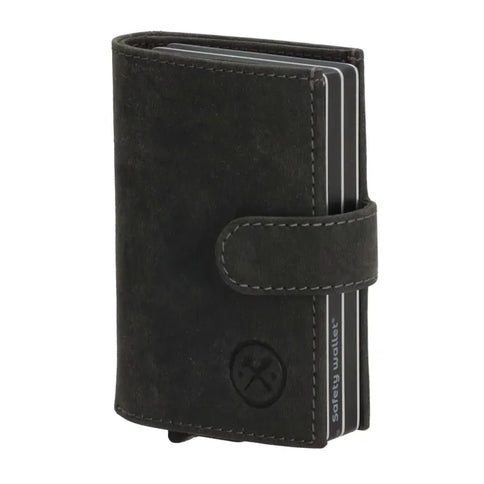 Hide & Stitches Leren Pasjeshouder Idaho Double Safety Wallet
