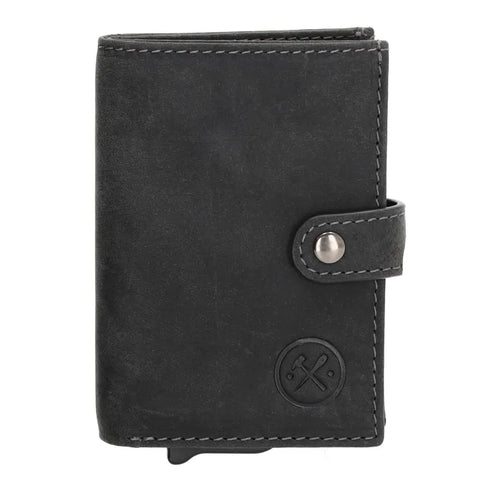 Hide & Stitches Leren Pasjeshouder Idaho Safety Wallet