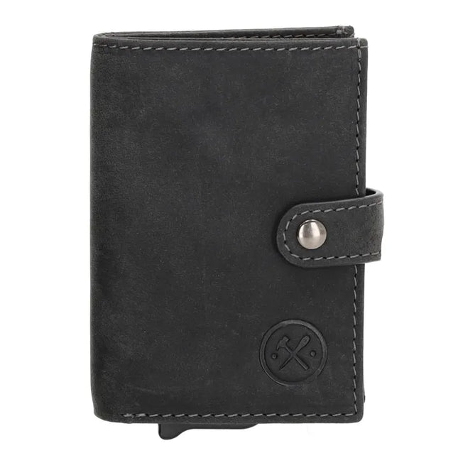 Hide & Stitches Leren Pasjeshouder Idaho Safety Wallet