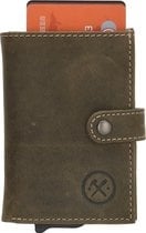 Hide & Stitches Pasjeshouder Japura Safety Wallet Waxleder