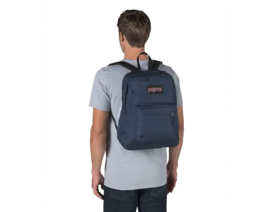 JanSport Rugzak Superbreak Plus Navy 15 Inch