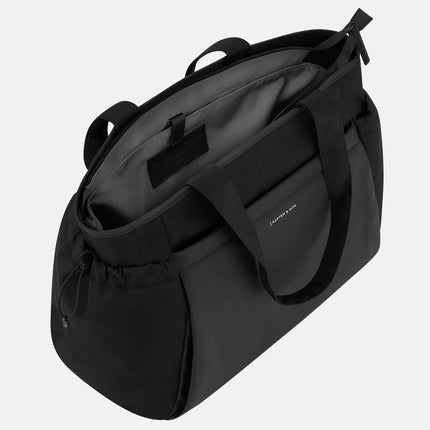 Kapten & Son Hellvi Shopper All Black 14 Inch
