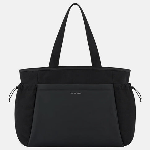 Kapten & Son Hellvi Shopper All Black 14 Inch