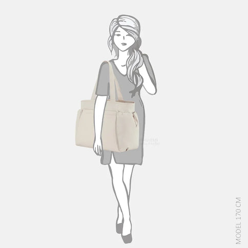 Kapten & Son Hellvi Shopper/Weekendtas Sandstone 14 Inch